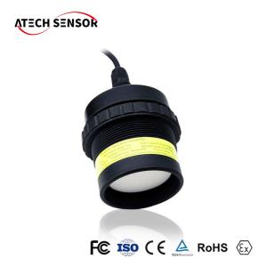 China IP65 Liquid Fuel Water Ultrasonic Level Sensor 4 - 20mA on sale
