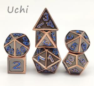 Wholesale Handmade Durable Mini Polyhedral Dice , Neat Sharp Edges Micro Dice Set from china suppliers