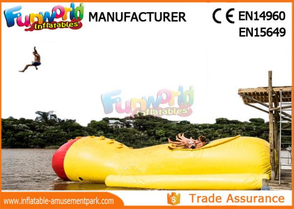 Quality 0.9mm PVC Tarpaulin Colorful Inflatable Water Toys ,  Inflatable Water Blob For Jumping for sale