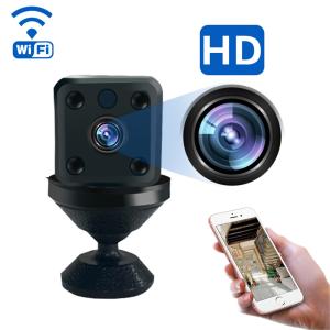 Wholesale Mini Spy Hidden 1080P Camera WiFi Wireless Cloud Storage Micro SD Audio Video CCTV Small Security Camera from china suppliers