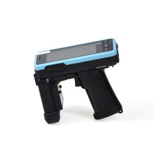 China Compact Design Handheld RFID Reader Writer Barcode Scanning Long Range Asset Tracking on sale