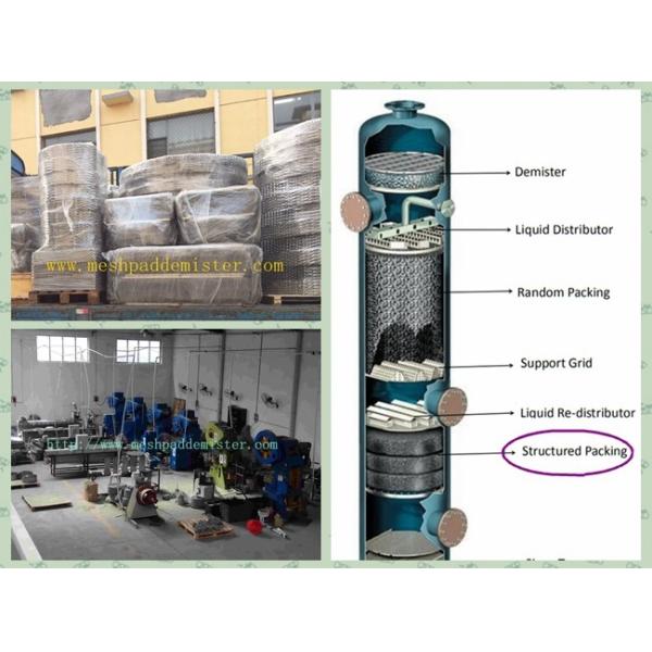 125Y 0.15mm Plate Thickness Packing In Water Scrubber