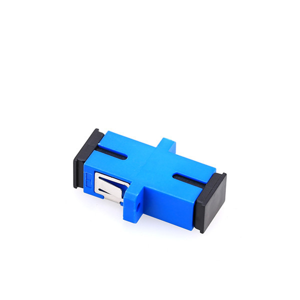 Singlemode Simplex Fiber Optic Adapter SC Flange Type For Ftth Solutions
