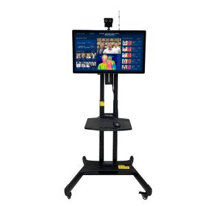 Wholesale LCD Face Recognition Thermometer Terminal Touchless Temperature Screening Kiosk from china suppliers