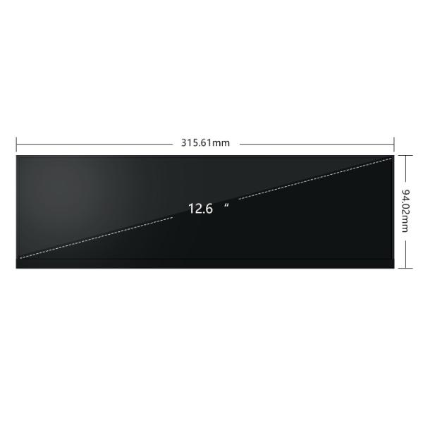 Quality 1920x515 IPS Multi Touch Resistive Touch Screen FHD 12.6 Inch for sale