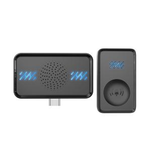 China Wireless Waterproof Doorbell, No Battery Required, Self-Powered Chime, 58 Melodies, 4-Level Adjustable Volume, Easy Installation, Long Range, Energy-Saving Design on sale