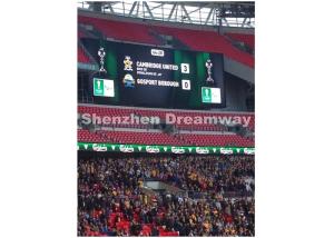 Wholesale Big Sports LED Display P 16 Synchronization Control with Video Processor from china suppliers