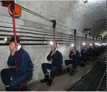 Low Power Indication Miner Cap Lamp 20000 LUX 7.8 Ah Li-Ion Battery