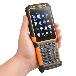 China Bluetooth 4G Wifi Portable Barcode Scanner Wireless Mobile PDA Android OS on sale