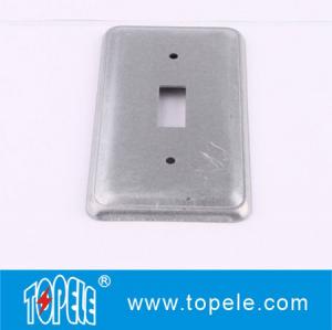 Wholesale TOPELE 20C5 Galvanized Steel Rectangular Flat Blank Device Switch Covers for Toggle Switch from china suppliers