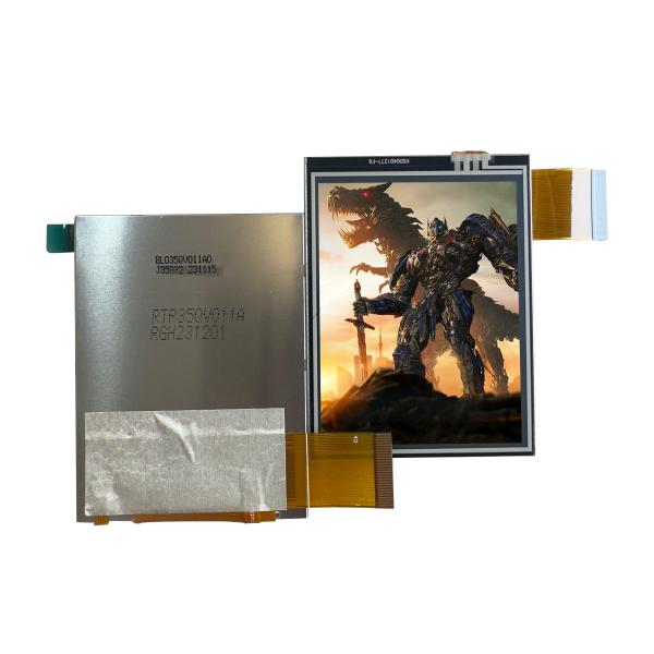 Quality Industrial Grade 3.5 Inch IPS LCD Touch Display Module With 450 Cd/M2 Brightness And -20C-70C Operating Temperature for sale