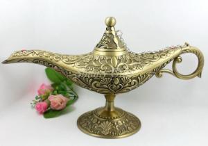 Wholesale Shinny Gifts Lamp Aladdin/Aladdin Genie Lamp/Metal Aladdin's Lamp from china suppliers