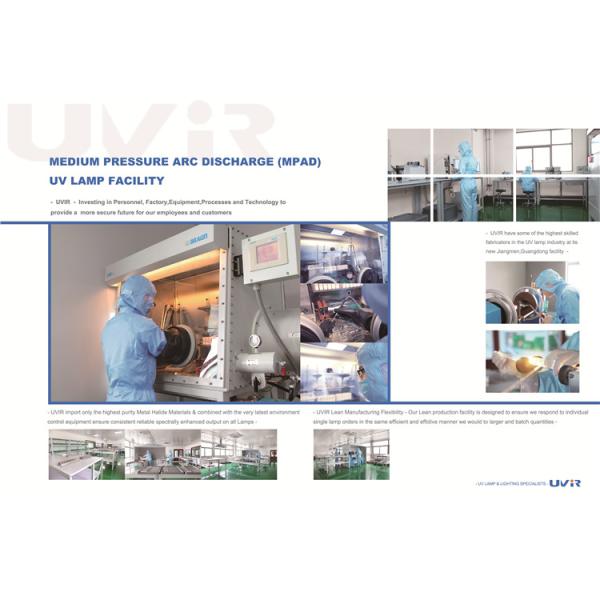 3KW 220V Mercury UV Curing Lamp 417nm for Industrial Applications