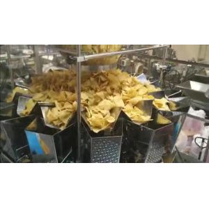 Automatic Snack Food Packaging Machine With Multihead Weigher