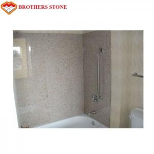 Wholesale Polished G682 Rust Yellow Granite Stone , G682 Granite Double Sink Vanity Top from china suppliers