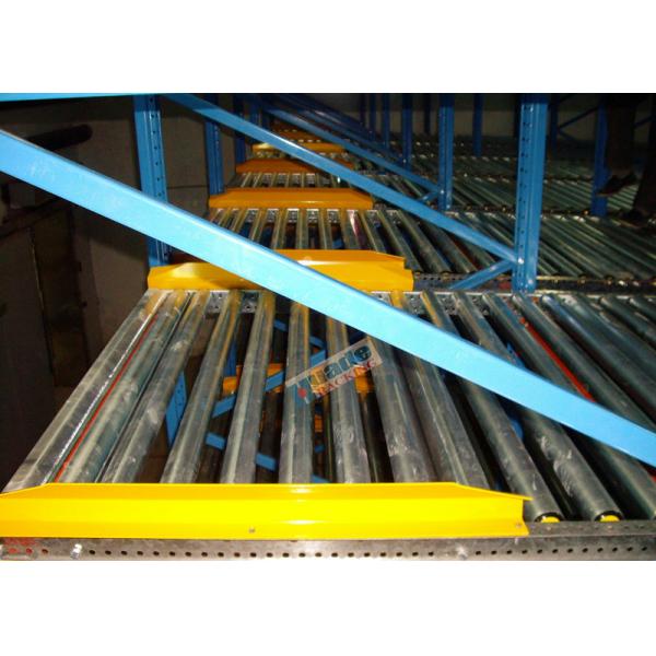 Custom Flow Through Pallet Racking Logistics Distribution Centers Industrial Storage Shelves Racks