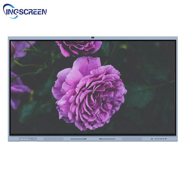 Quality Multitouch Infrared Interactive Flat Panel Display For Classroom 65 75 86in for sale