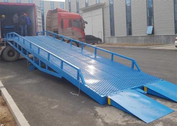 Quality Reliable Mobile Loading Dock Ramps , Adjustable Loading Dock Ramp for sale