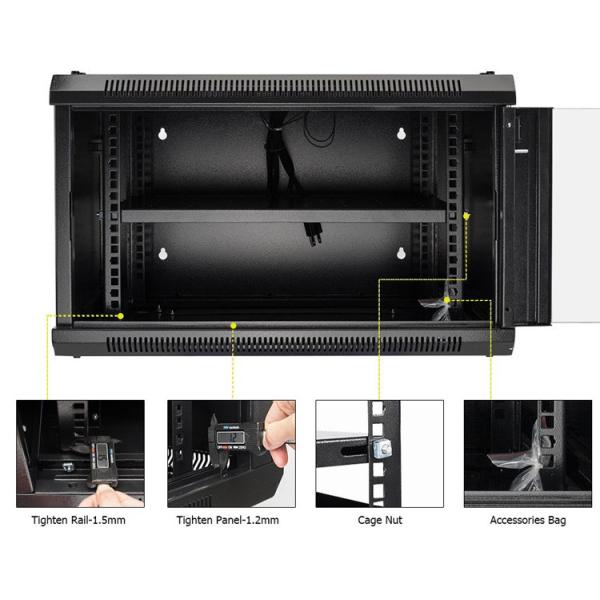 SPCC Cold Steel Network 4U 6U 9U Server Room Cabinet