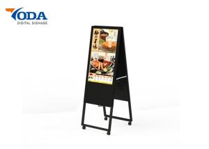 China Indoor 32 Inch Floor Stand Digital Signage Double Sided Display Screens Android 6.0.1 on sale