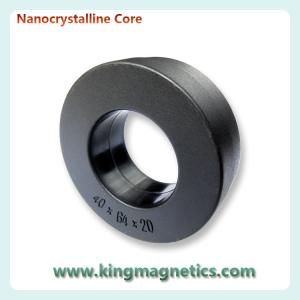 High frequency Transformer low core loss amorphous nanocrystalline core