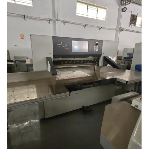 CE Certificated Hydraulic Worm Gear Driving Computerized Guillotine Paper Cutter Machine