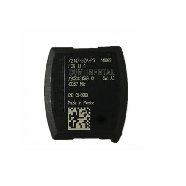 Impact Strength Honda Remote Key FCC ID 72147-SZA-P3 433Mhz PCF7941A Chip