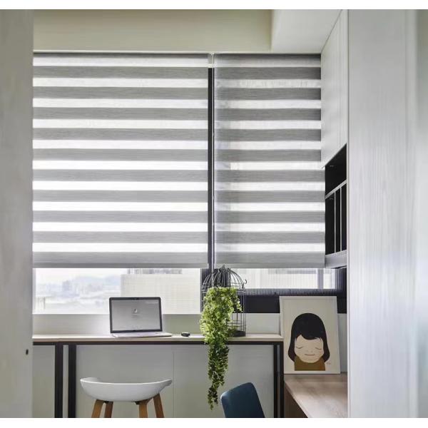 Oeko Tex Standard Sunscreen Zebra Fabrics Window Zebra Shades 30M