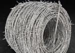 Zinc Coated Barbed Wire Fence Roll 1.6-3.2mm Diameter for Fencing