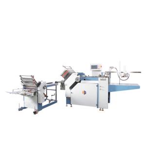 16 Buckle Plate Cross Fold Paper Folding Machine Belt Driving Type