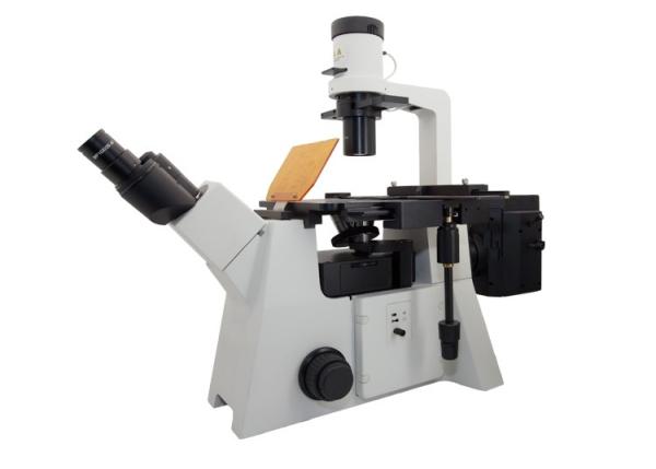 Quality Trinocular Inverted Fluorescence Microscopes with CCD CAMERA for sale
