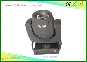 China Touch Screen Sharpy Moving Head Disco Lights , Christmas Dj Moving Head Lights 16 Prism on sale