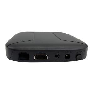 China Black Smart IPTV Set Top Box Android 9.0 OS Wifi Internet TV Streaming Box on sale