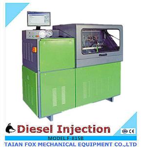 F-815B high profile common rail pump test bench with flow sensor