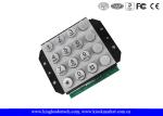 16 Keys PIN interface Zink Alloy Industrial Numeric Keypad For Door Access