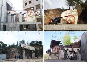 China GZD Series Industrial Vibrating Feeder Machine for Stone Crushing Plant , 970r/min Frequency on sale