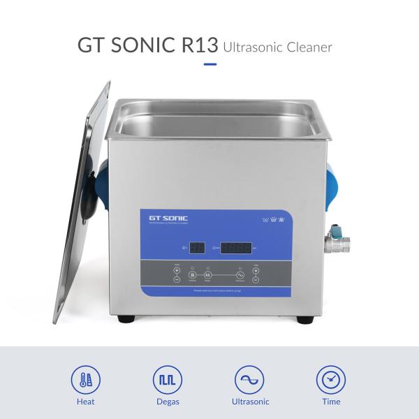 Quality GT SONIC 13L Ultrasonic Parts Cleaner Heater Degas Timer Wash Tank for sale