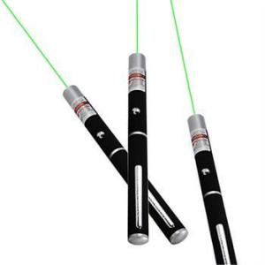 China Portable 532nm 5mW Metal Green Visible Beam Laser Pointer Pen For Professors, Doctors on sale