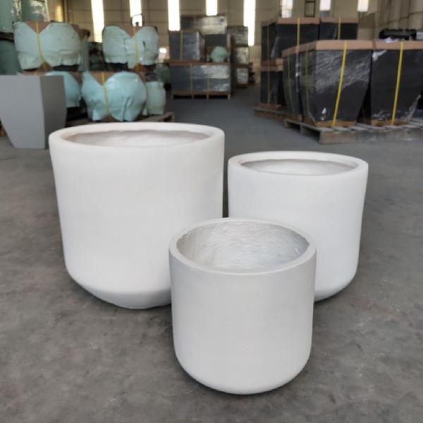 Stunning Garden With Our Durable Fiber Clay Planters D440*390MM