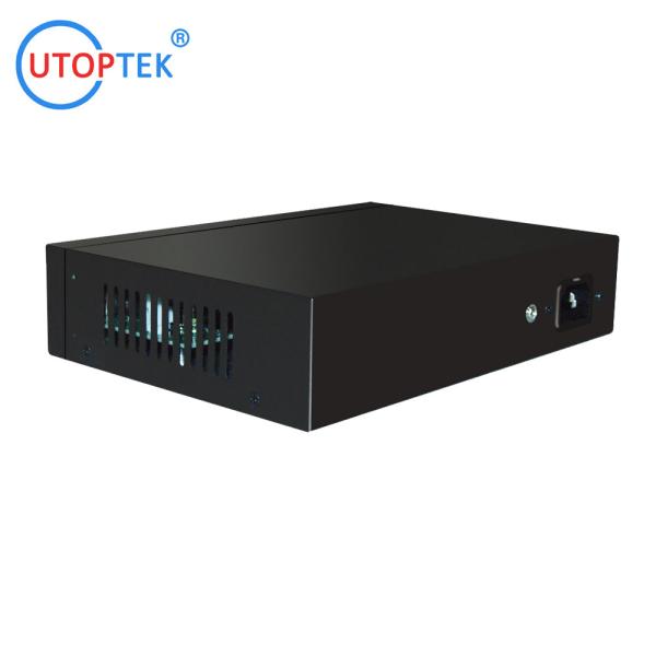 10/100M 4 port POE+2 UPlink ieee802.3af/at POE Etherent switch for CCTV Network system