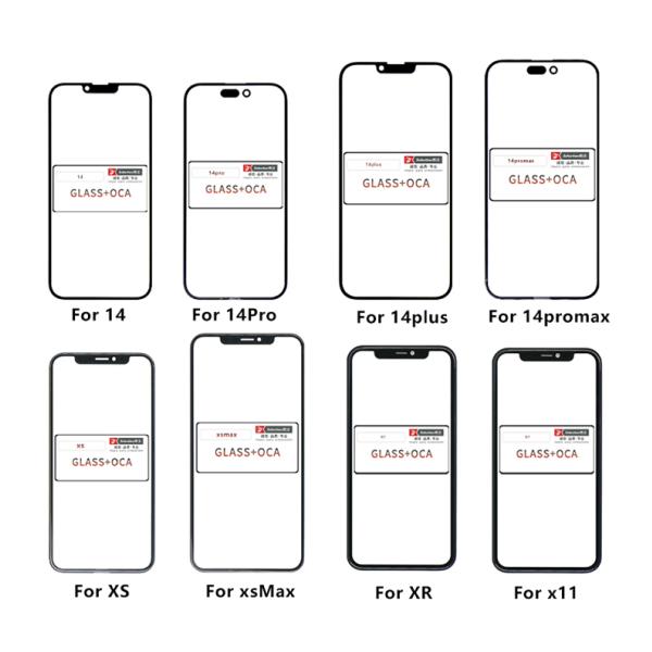 Iphone XR 11 3in1 OCA Glass LCD Screen Front Outer Lens replacement