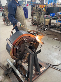 Explosion Bonded Copper Aluminium Bimetal Sheet For Aluminum Smelter Plant