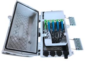 Wholesale 2018 New!GFS-8X-1,MAX 16 cores,313*195*120,IP65~68,pre-connection fiber distribution box,fiber termination box,1x8 PLC from china suppliers