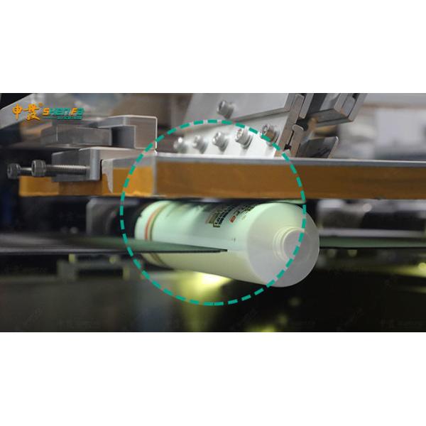 Colors Overprinting Tubes Silk Screen Printing Machine With Vanishing