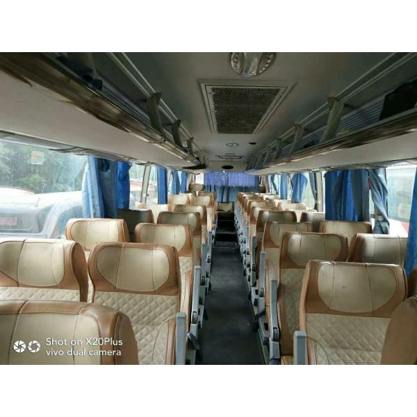 55 Seat Used Coach Bus Excellent Condition With Airbag Wechai 336 Engine