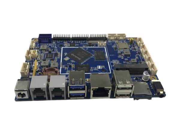Quality Rockchip Motherboard Linux Embedded Development Board RK3568 Lvds 4K LCD 2gb 32gb Android11 for sale