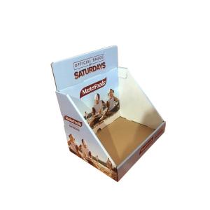 Retail Counter Display Carton Boxes Matt Lamination Varnish Coating Printed