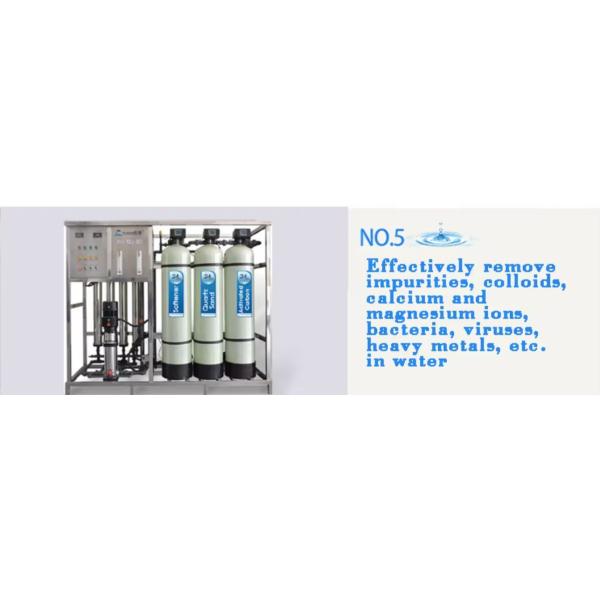 250L 500L 1000L Per Hour Pure Water Equipment With Pre Treatment And RO Desaliantion