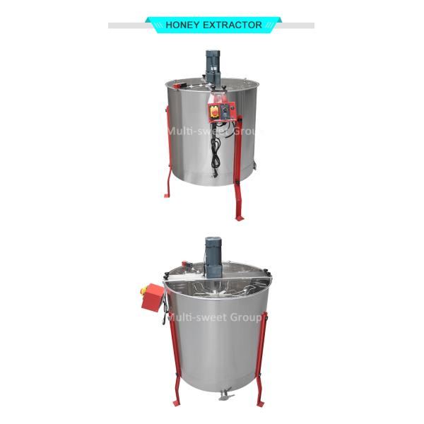 Conical Barrel Bottom SS304 8 Frames Electric Honey Extractor