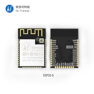 China Ai-Thinker ESP-32S WIFI Bluetooth Dual Antenna Module ESP 32 ESP-32 Smallest BLE Beacon Chip Module on sale